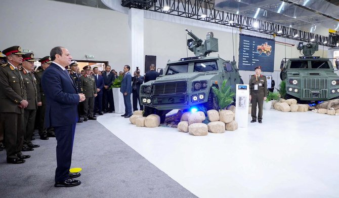 Egypt's President Inaugurates Defense Expo Featuring Cutting-Edge Technology