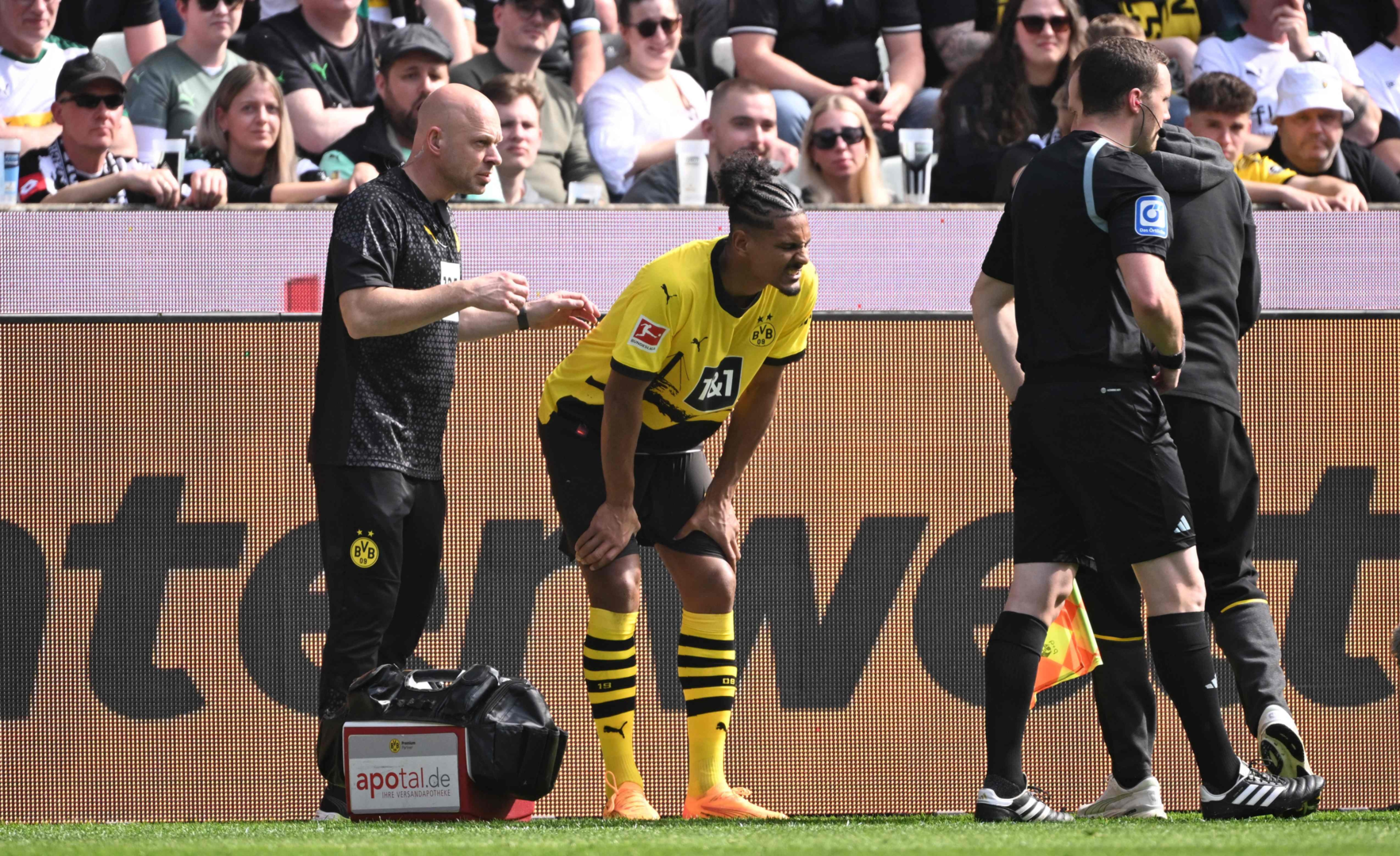 Haller Misses Dortmund's Clash with Atletico Madrid Due to Injury